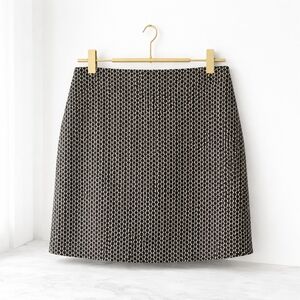 Banana Republic Black & White Geometric Pencil Skirt Size 6 | Career Office Work